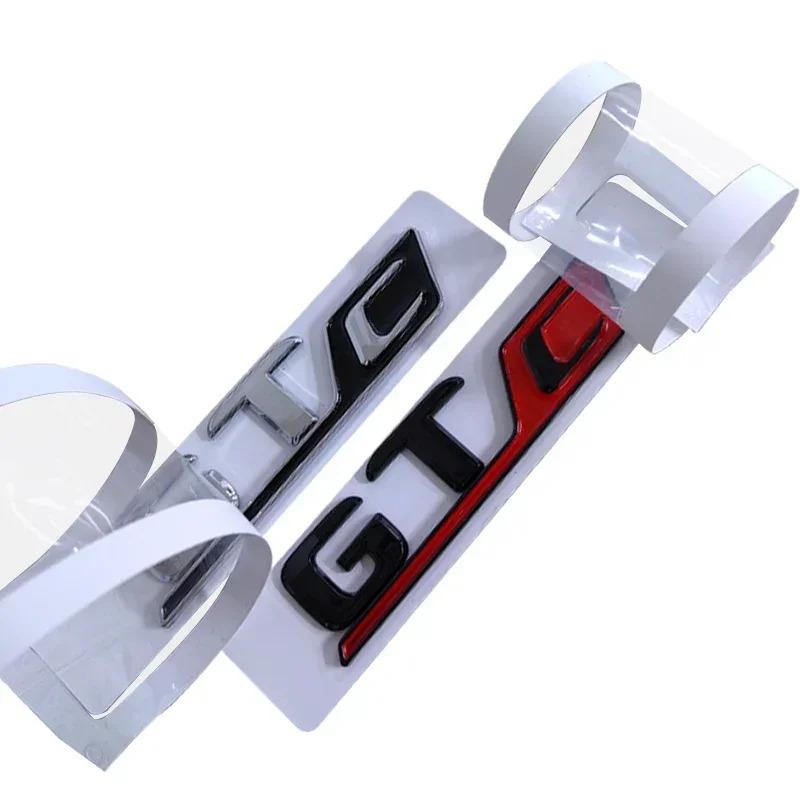 3D ABS Letters Numbers GT C GTC Emblem For Mercedes-Benz GTC Car Trunk Lid Nameplate Badge Logo Sticker Chrome Black Red TN2