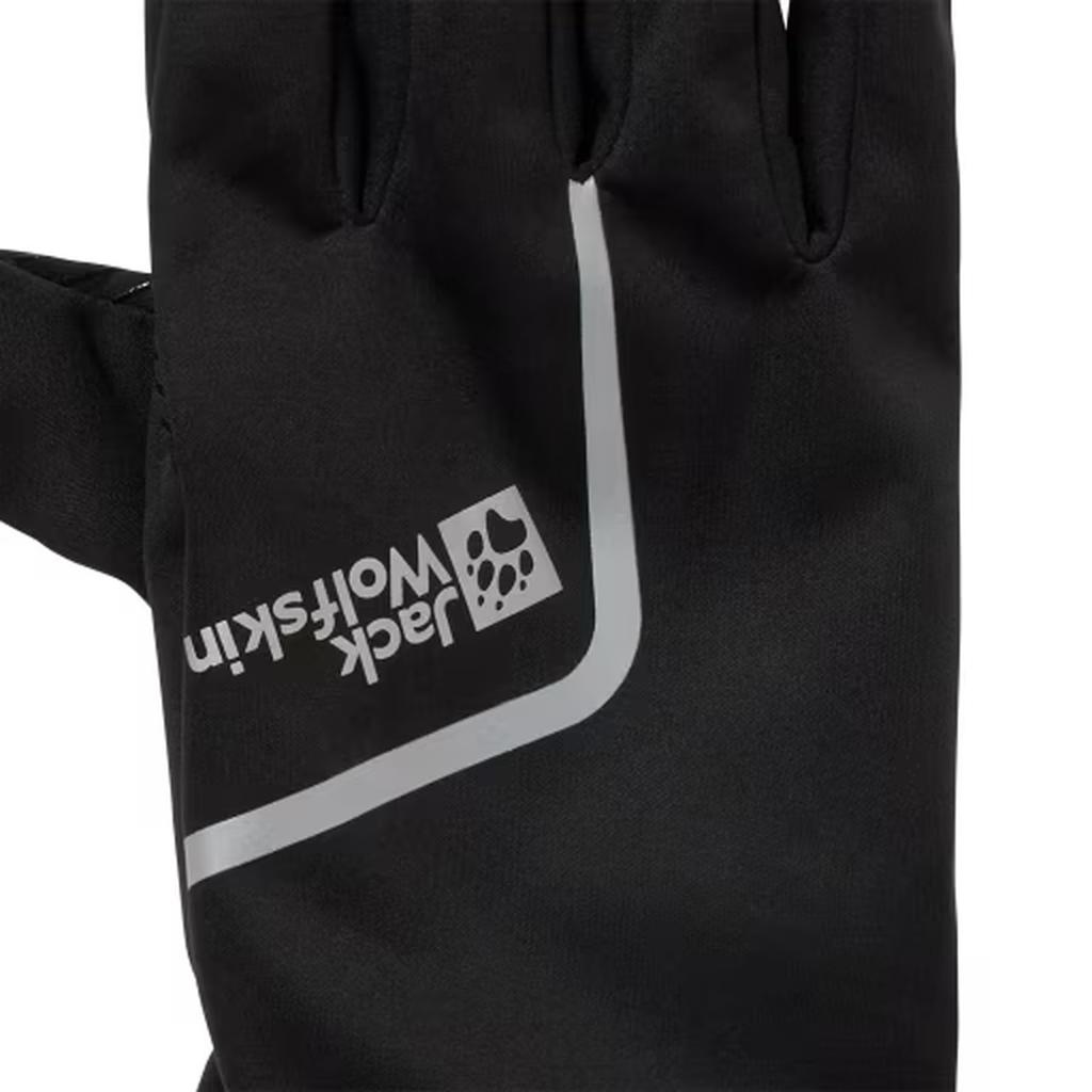 Unisex Handschuhe MOROBBIA LIGHT Fahrrad L [Jack Wolfskin] (TEXASHIELD Winddicht) [1911541 / HANDSCHUH] 6000_schwarz
