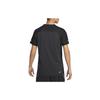 New Nike Drop Shoulder Sleeve T-Shirt Men's Black DV9306-010
