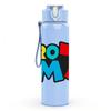1PC Bro Im Seven Text 750ml Color Plastic Sports Water Bottle Leakproof Flip Straw Lid Suitable for Sports Office Home Use