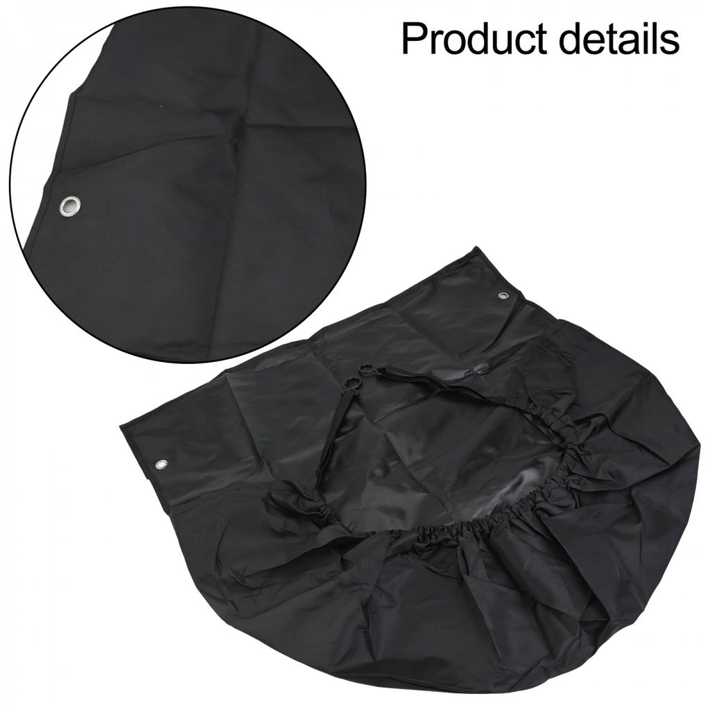 For Caravan Tyre Cover Set 2pcs - Sun Resistant Polyester All Season Design
