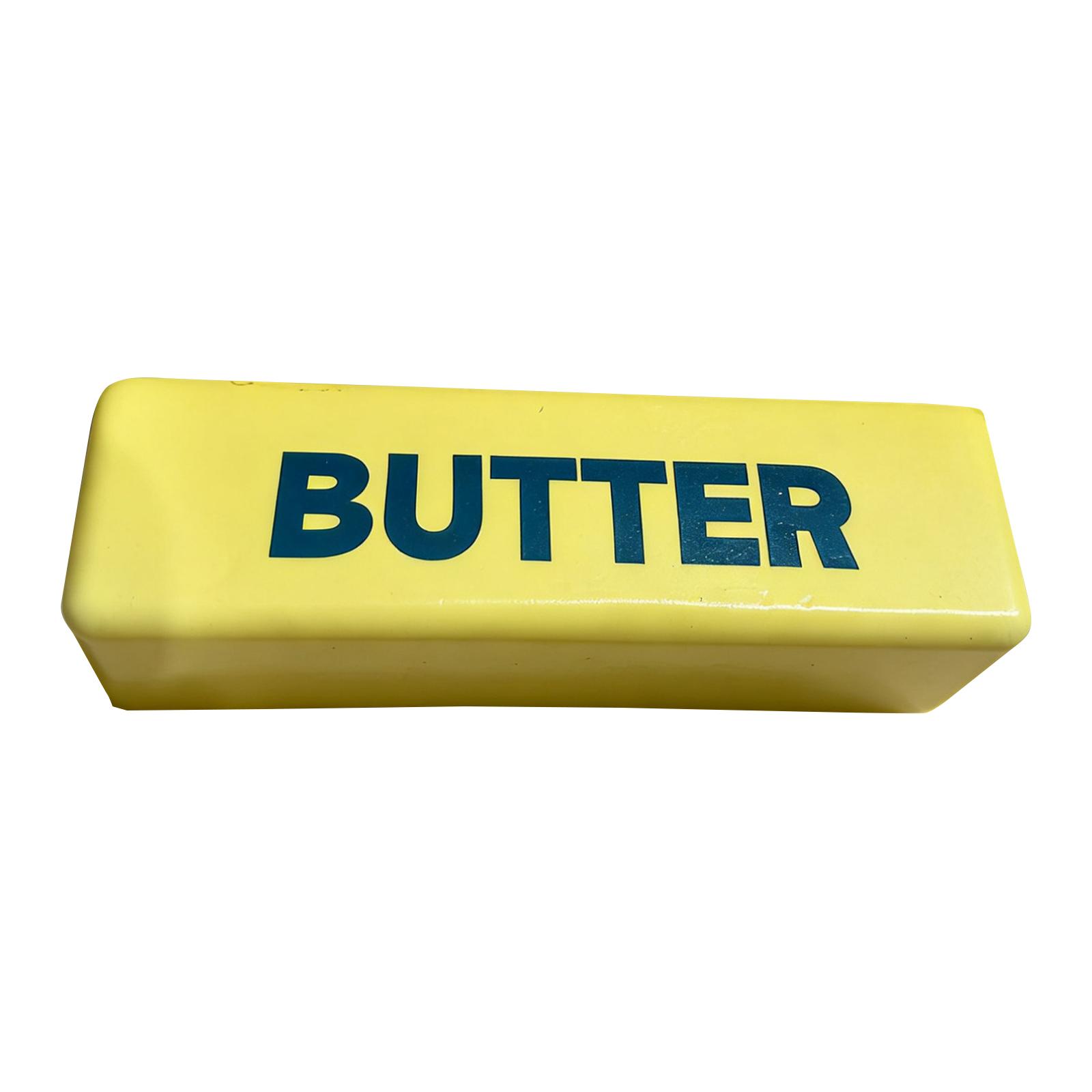 

Slow-Acting, Sticky, Fragrant, Realistic Butter-Shaped Stress-Relief Toy With Slow Effect; Tactilely Moist And Soft; Ideal As A Gift Item. One Size чёрный