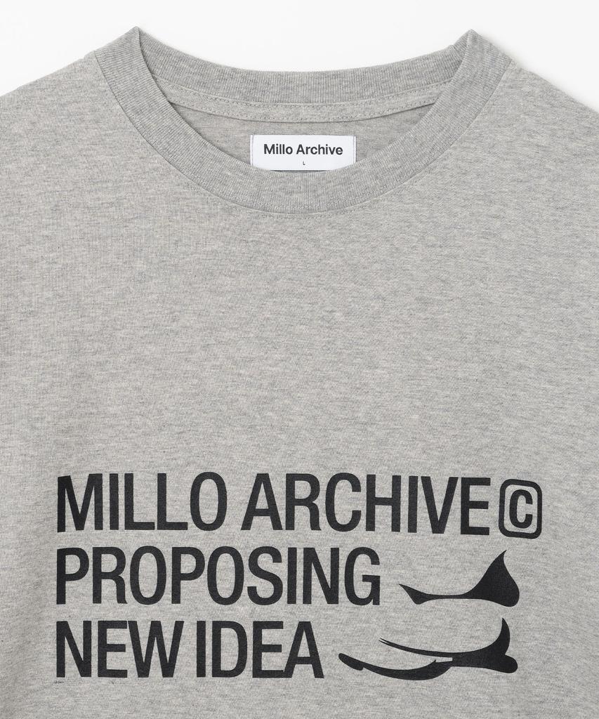 MILLO ARCHIVE New Idea T-Shirt [Melange Gray]