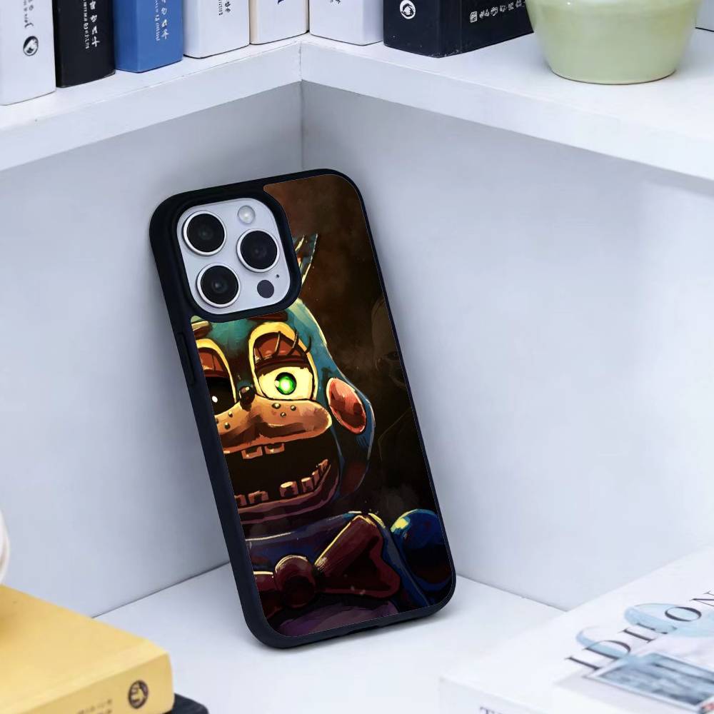 Five Nights at Freddy's Phone Case For iPhone 14,16,15,13,17,12,Plus,Pro,Max Magnetic For Magsafe Frosted Cover