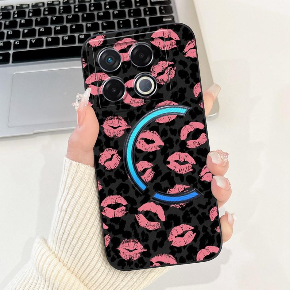 Per Infinix GT 20 Pro 2024 Custodia X6871 Cover Antiurto Fantasia alla Moda Morbido Silicone Opaco Custodia per Telefono Per Infinix GT20 Pro Coque