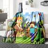 Minecraft Adventure Quest Blanket Soft Throw Blanket For Home Bedroom Bed Sofa Travel Office Solid Christmas Blanket
