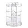 Elegant Makeup Storage Rack 360 Rotating Organizer with Multiple Layers for Cosmetics Beauty Products Display Stand