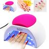 48w UV LED Nail Lamp 365+405nm Wavelength  Nail Dryer 33Beads  Blue Light UV Led Manicure Light