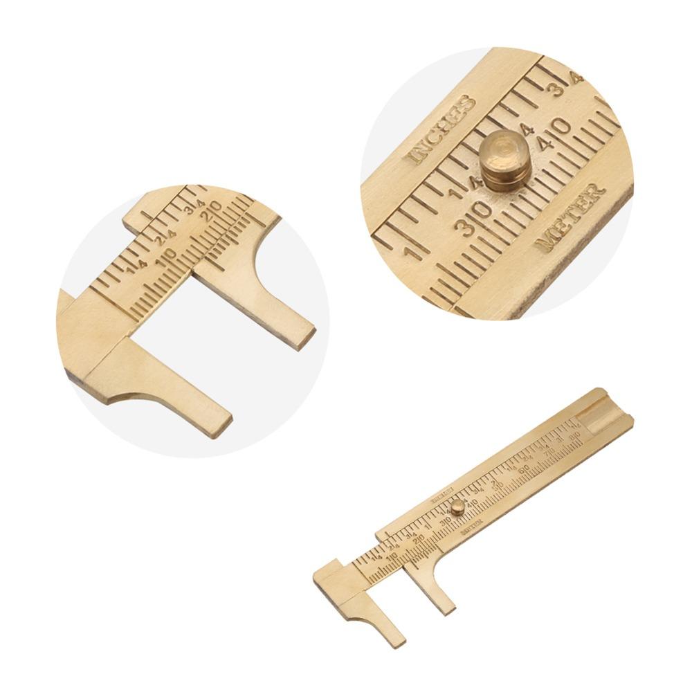 Double Scale Vernier Caliper 80mm / 100mm Pocket Pocket Caliper Measuring Tool for Measuring Jewellery, Gemstones, Beads