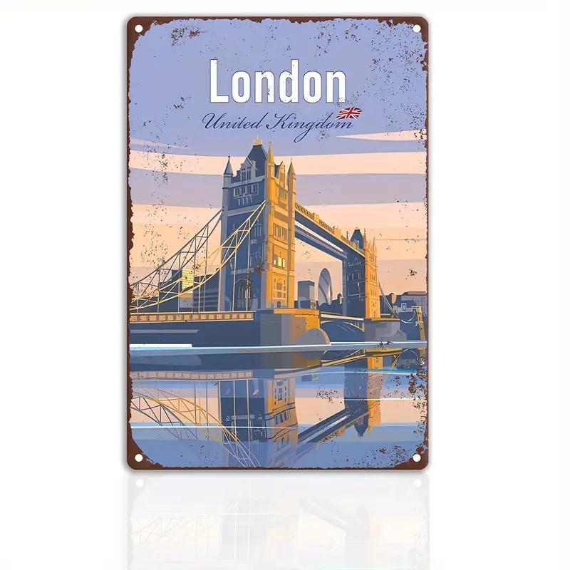 Travel Round The World Vintage Metal Sign.KENYA,EGYPT,PYRAMIDS Retro Poster,Home,Bar,Room,Hotel,Cafe,Club Garden Wall Decor G
