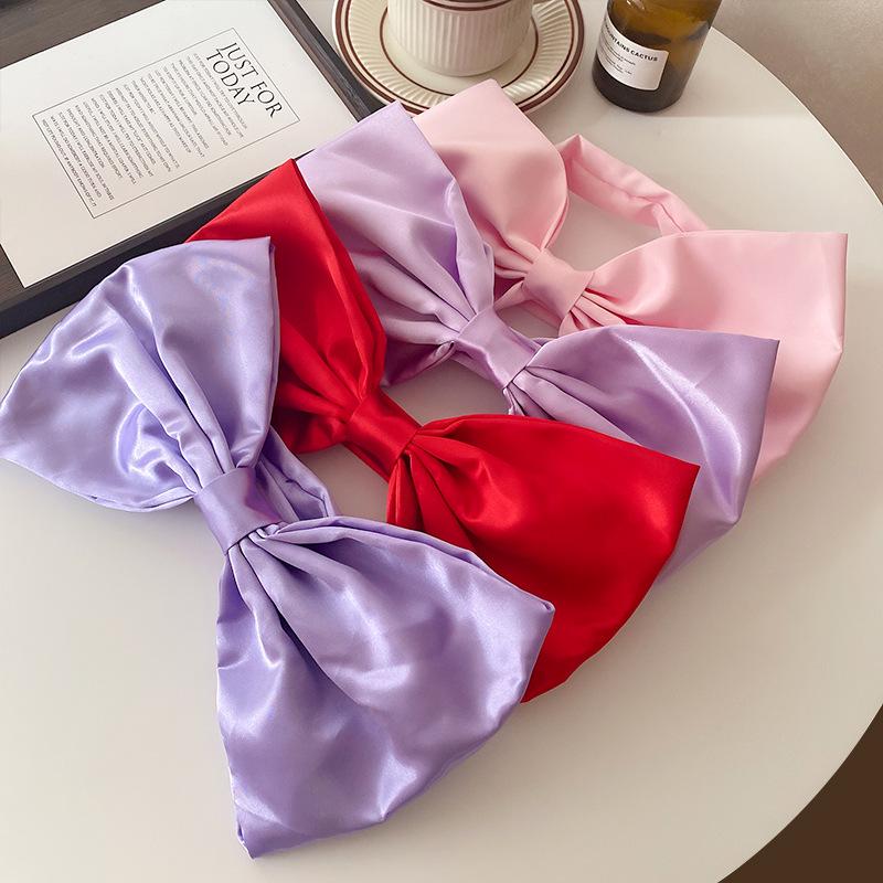 Extra Large Sweet Tom and Jerry Bow Necklace Hairband - Fairy Temperament Women's Headwear Photo Props