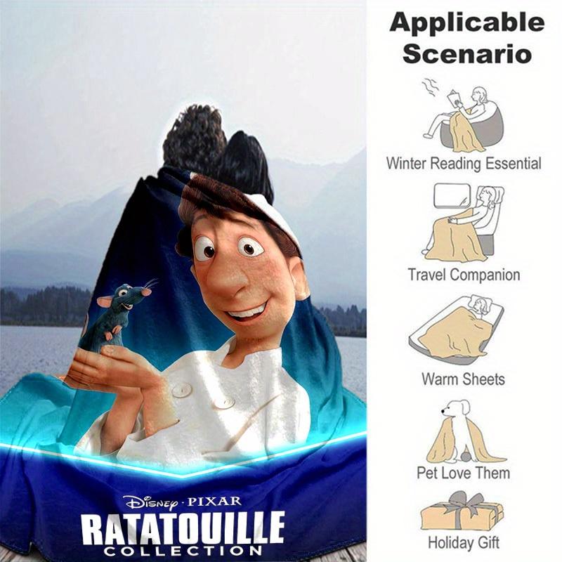 1 ks, Kolekce Ratatouille Disney Pixar Dekorace do domácnosti Deka Perfektní na pohovku, postel, cestování