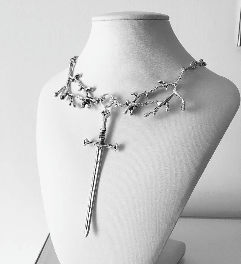 Geometric Cross Pendant Chain With Alloy Material For Fashion Women