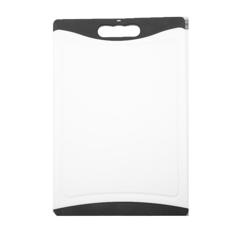 Non-slip Double-sided Cutting Board Set - Multi-functional PP Plastic Boards for Vegetables & Meat, Wall-mounted, 3 Pieces.