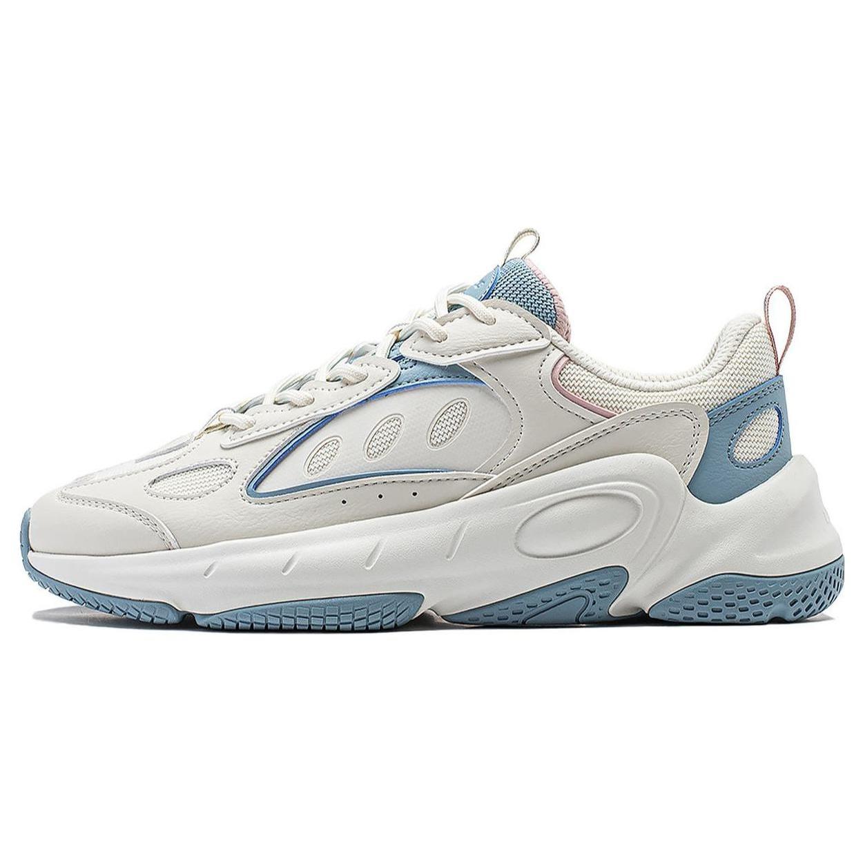 (WMNS) Li-Ning Wing Style White Blue Women s AGCT462-5 EU 36⅓