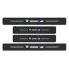 4pcs Car Anti Scratch Door Sill Protectors Stickers Strip Door Sill Stickers For BMW M M3 M5 X1 X3 X5 X6 E90 E91 G20 G21 G30 F10