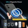 For OnePlus ACE 3 3V Fine Hole Sheepskin Swivel Bracket Magnetic Soft Edge Anti Drop Anti Fingerprint Phone Case