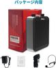 Giecy G300 Portable Small Megaphone 30W USB MicroSD Hands-Free Speaker Wired Microphone Events Lectures Sports Days Elections Disaster Prevention