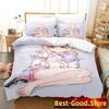 3D Print Pipkin Pippa Anime Bedding Set Boys Girls Twin Queen King Size Duvet Cover Pillowcase Bed Boys Adult Home Textileextile