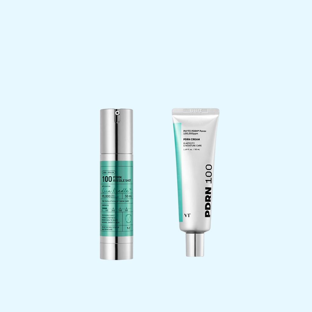 

VT PDRN Essence 30ml/Reedle Shot 100/Essence Stick Balm 9,5g/Glow Ampoe 100ml/PDRN Cream 100 50ml/маска reedle shot 100 + cream