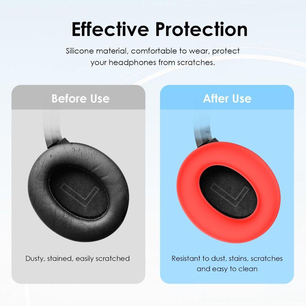 Silicone Protective Cover Replacement Headband for Anker Soundcore Life Q20i
