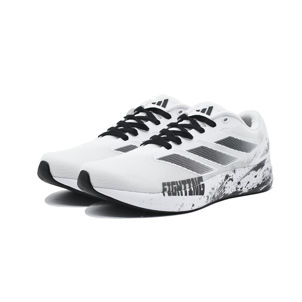 Adidas Duramo RC Mesh Cushioning Slip Resistant Abrasion Resistant Breathable Low top Running Shoes Unisex Black White ID2702(Team140-)