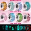 Turtles Whales Chameleon Luminous Firefly Butterfly Heart Fit Pan Charms Copper Original Bracelet For Jewelry Making