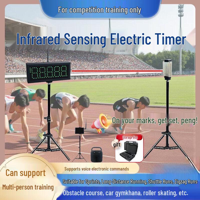 Infrared Laser Electronic Timing System for Athletics