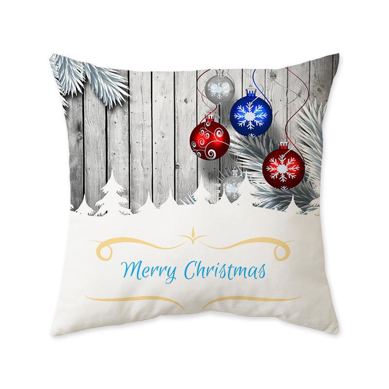 

Рождественская серия Декоративная подушка Подушка в стиле Инс Модная диван Гостиная Прикроватная подушка Наволочка linen-45x45cm double-sided [without pillow core]