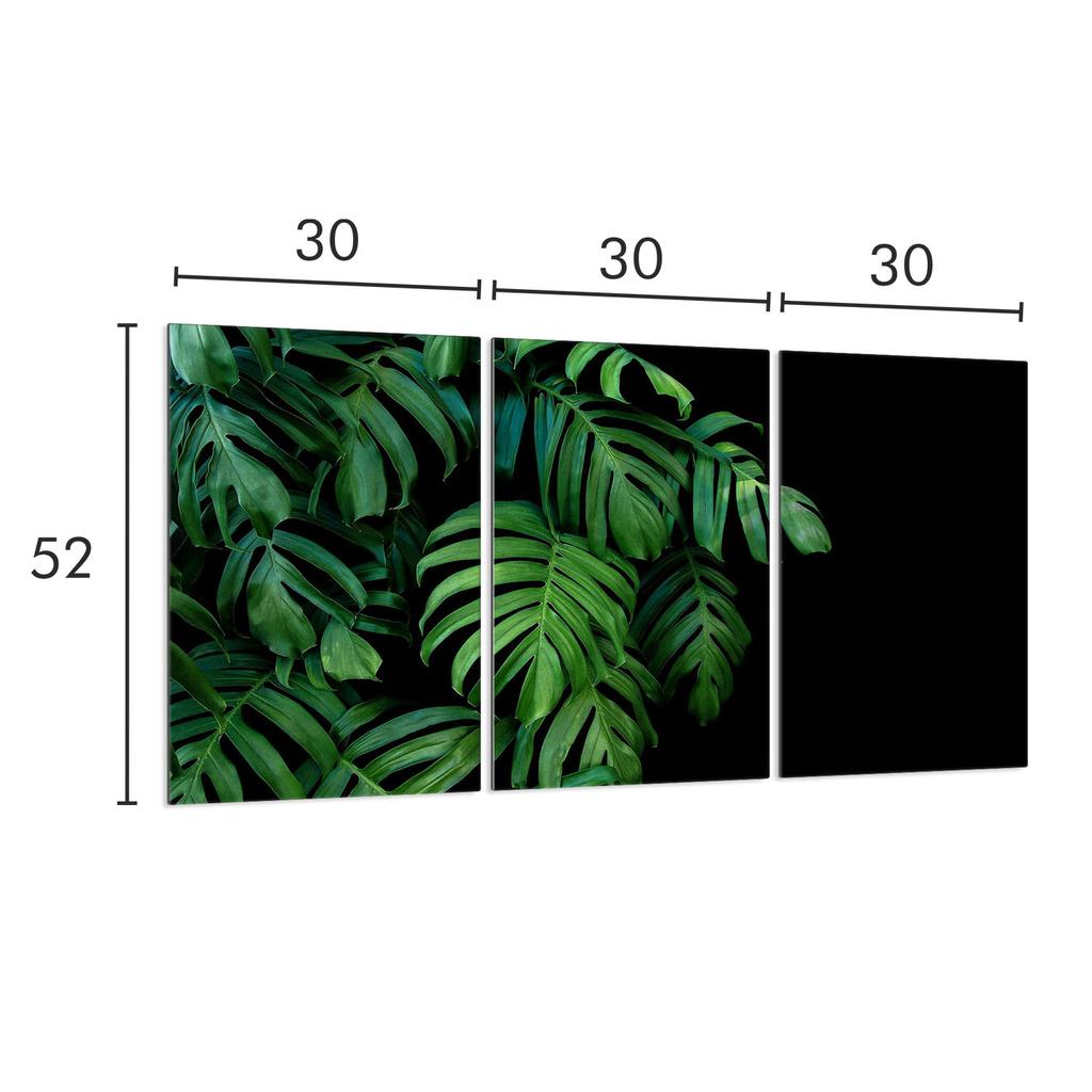 Szklana płyta ochronna na kuchenkę 3x30x52