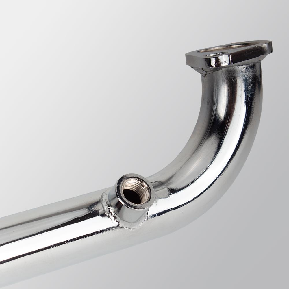 For GY6 Zuma 125CC 150CC 200CC Scooter Exhaust Modified Stainless Front Pipe 51MM Interface Motorcycle Escape Header Tube