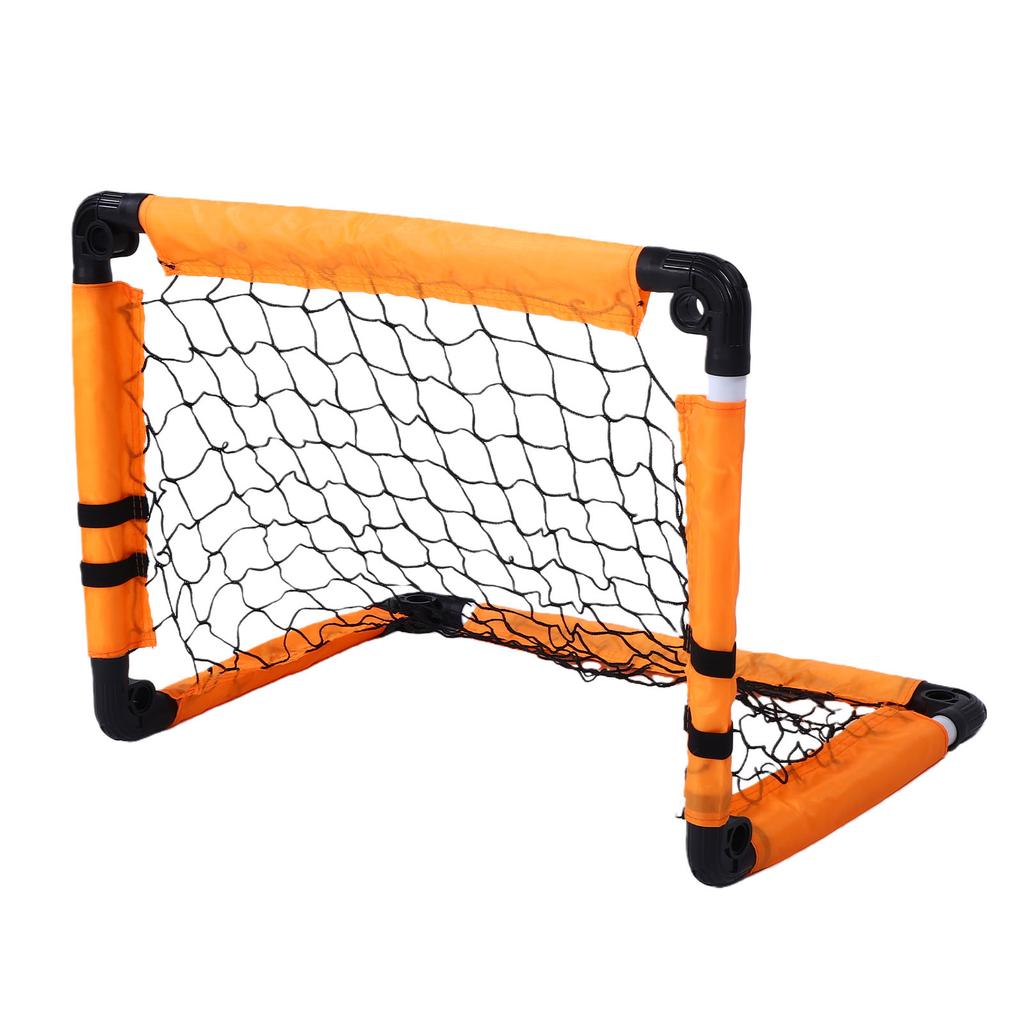 Kids Soccer Goal with Ball Pump Portable Folding Youth Soccer Goal for Backyard Indoor Outdoor