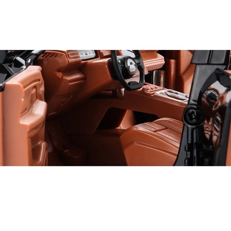 1/24 NIO ES8 SUV Alloy New Energy Car Model Diecast Metal Toy Vehicles Car Model High Simulation Sound and Light Childrens Gifts