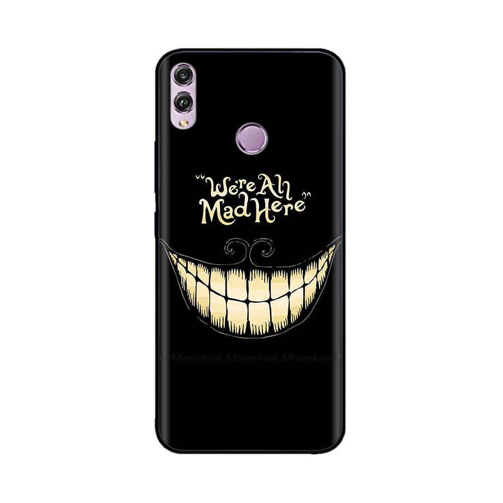 For Huawei Honor 8X Case Silicon Soft TPU Cartoon Painted Back Cover Phone Case for Huawei Honor 8X 8 X Honor8x Cases Bumper