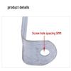 Galvanized U-Shaped Metal Saddle Clamp for Electrical Conduit, Hose, and Straddle Card (25, 32, 40 sizes)