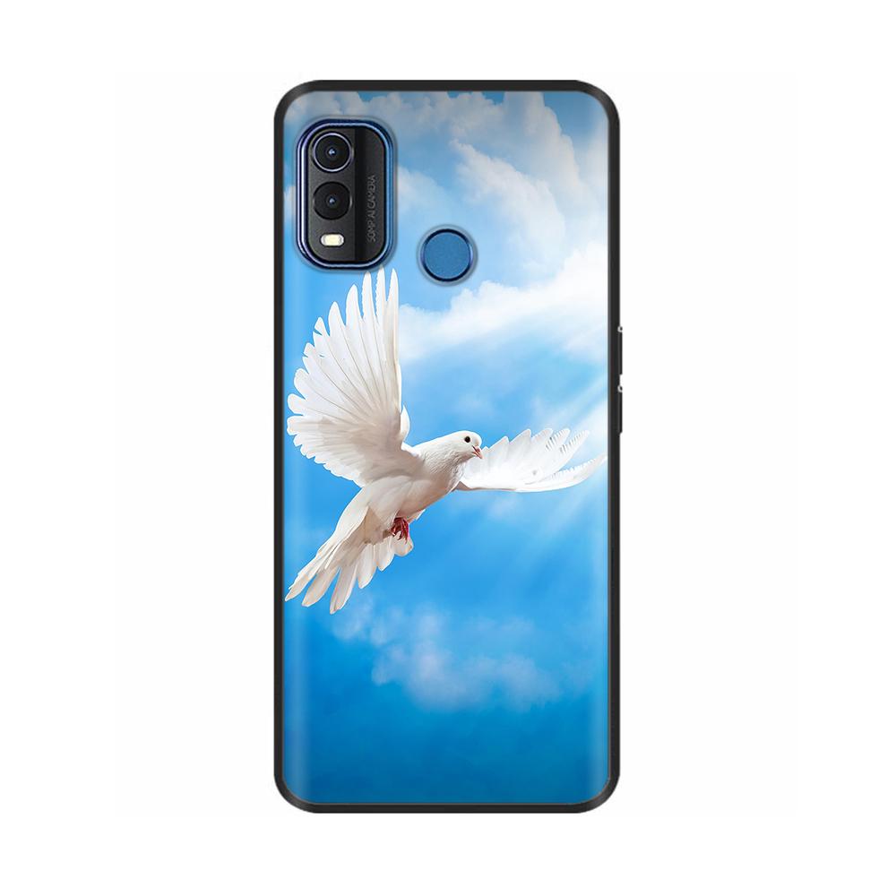 Θήκη για Nokia G11 Plus Χαριτωμένη Καρδιά Λουλούδι Μαλακή Σιλικόνη Πίσω Κάλυμμα για Nokia G11 Plus NokiaG11 G 11 Προστατευτικό Μαύρο TPU Θήκες Κινητού