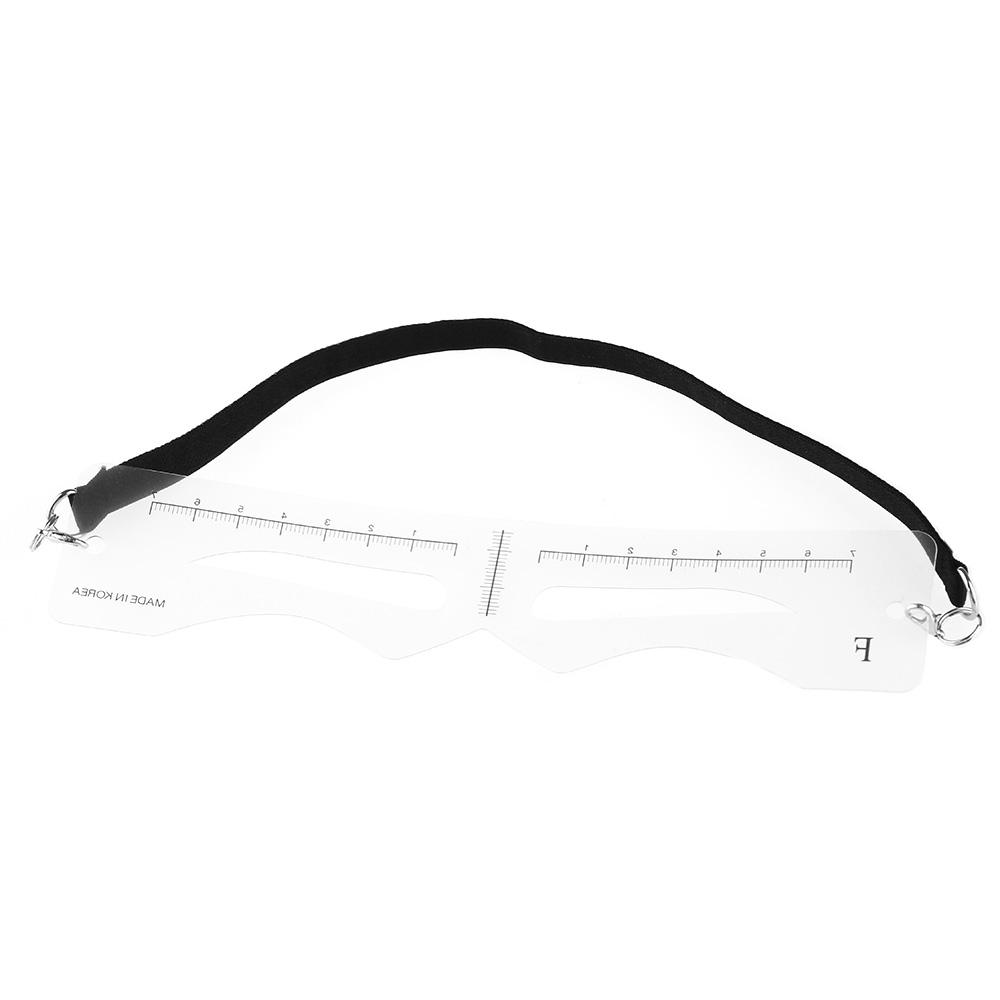 12 st Mode DIY Skönhet Ögonbrynsmall Ögonvård Sminkverktyg Ögonbrynsmallar Kort