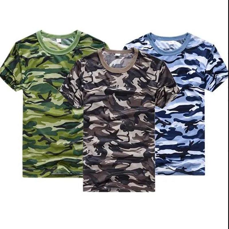 

3 шт. Камуфляжні сорочки Чоловічі футболки Зносостійка дихаюча футболка Повсякденний пуловер з піврукавом Одяг для охорони праці Літній XXXL