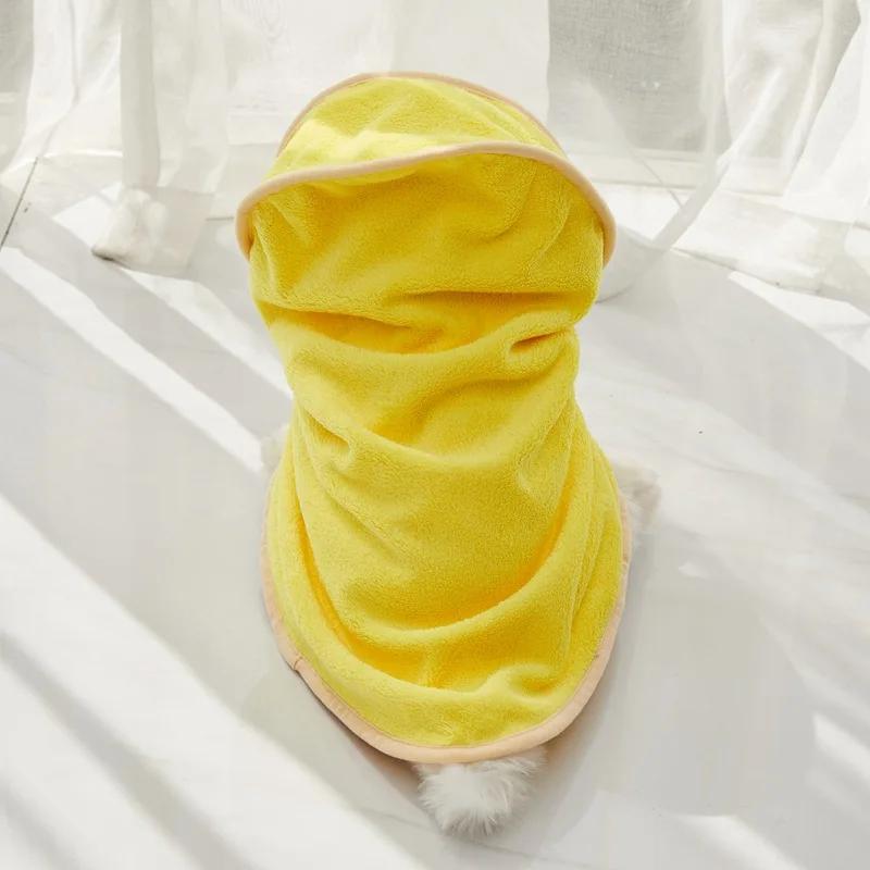 Dog Bathrobe Microfiber Quick Drying Bathrobe Bath Towels for Small Medium Large Dog Cats Pet Clothes Coat Towel Dog Accessories