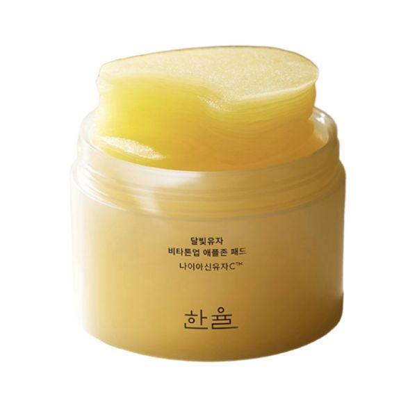 Hanyul Moonlight Yuja Brightening Toner Pad Radiance & Glow Care 60 Pads