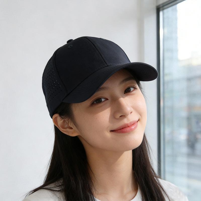 

Baseball cap Thin women s sunshade breathable outdoor leisure sunscreen cap Sports waterproof cap M（56-58cm）