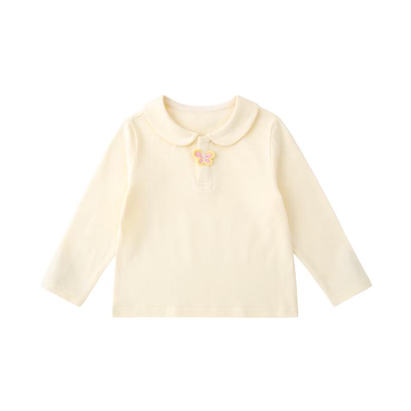 Dudujia Girls' Long-Sleeve Polo T-Shirt