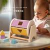 Baby Wooden Musical Instrument Toy Handheld Bell Ringing Rattle for Toddlers Sensory Development Early Childhood Education