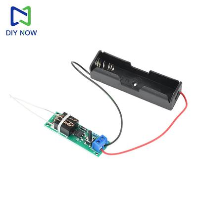 3-5V High Voltage Generator DIY Kit Arc Igniter Lighter Kit Arc Cigarette Lighter Module 20KHz Frequency With 18650 Battery Box