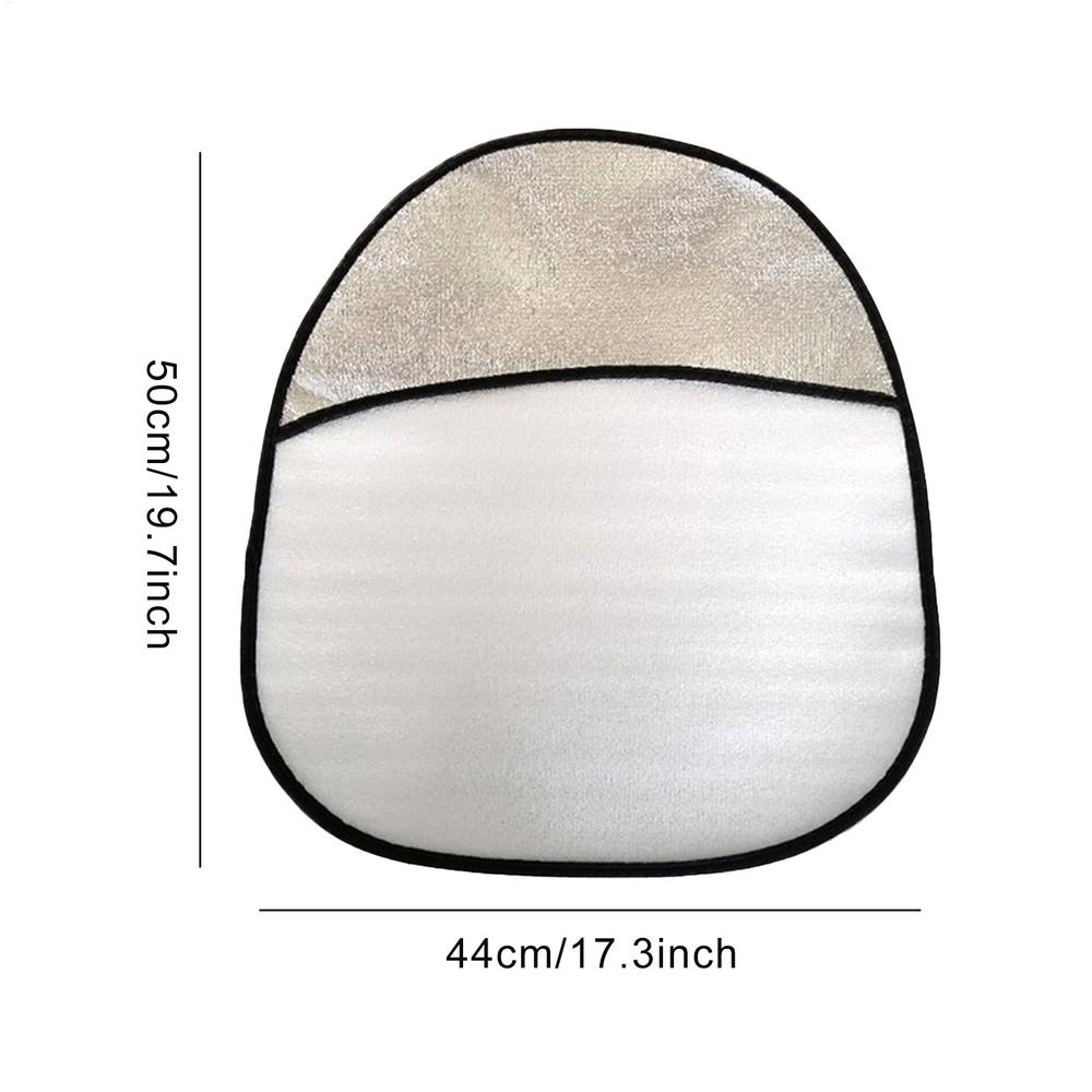 

Car Steering Wheel Sun Shade Thick Sun Protection Foldable Anti-uv Sunscreen Car Supplies Car Steering Wheel Cover Silver серебряный