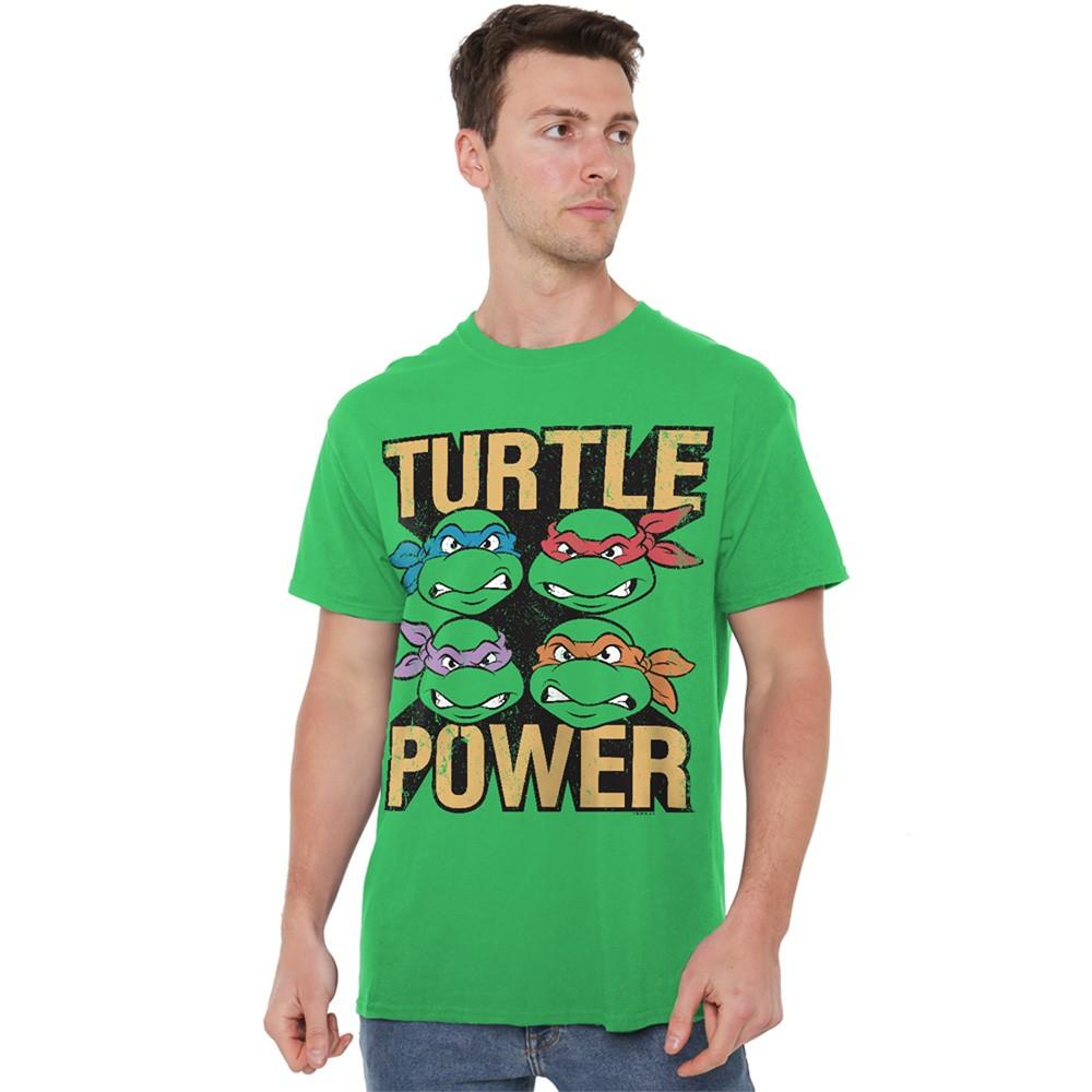 Tmnt Turtle Power T-Shirt S-4XL Kelly Green S