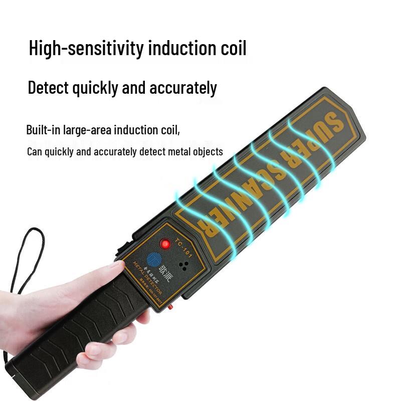 Gepai Handheld Metal Detector TC-101 CN plug (adapter included)
