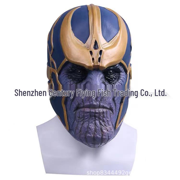 Deluxe Thanos Cosplay Headgear - Avengers 4 Mask | Marvel Merchandise 2019