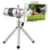 12x Camera Telescope Mobile Phone Lenses Kit Optical Cellphone 18x Telephoto Lens with Tripod