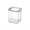 Food Grade Plastic Airtight Containers Transparent Stackable Fridge Storage Box Set Of 3 Sizes